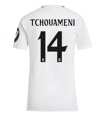 Real Madrid Aurelien Tchouameni #14 Hemmatröja Kvinnor 2024-25 Kortärmad